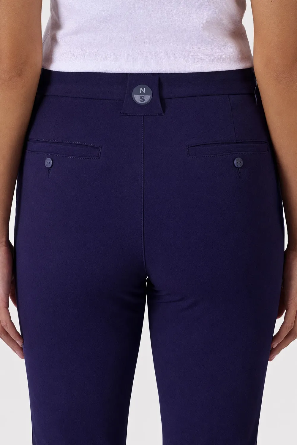 North Sails Tech Chino pantalon femme bleu marine séchage rapide