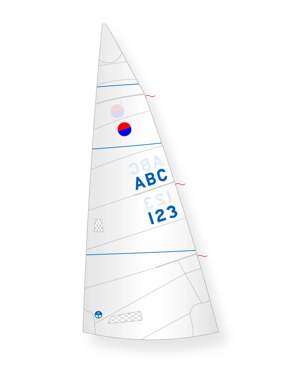 North Sails 606 NB-5 grand-voile polyvalente régate
