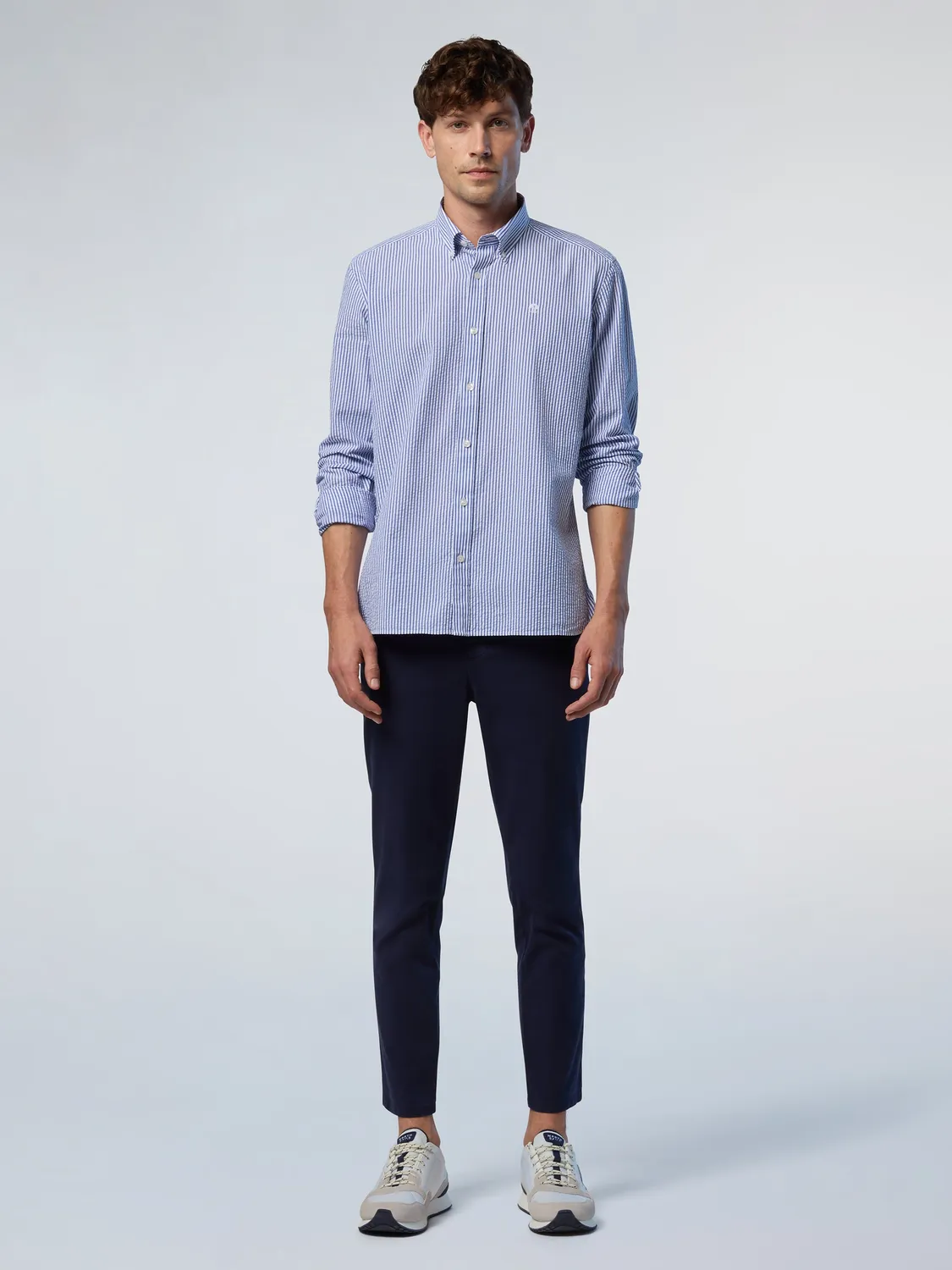 North Sails Chemise rayée seersucker homme Combo 2 regular