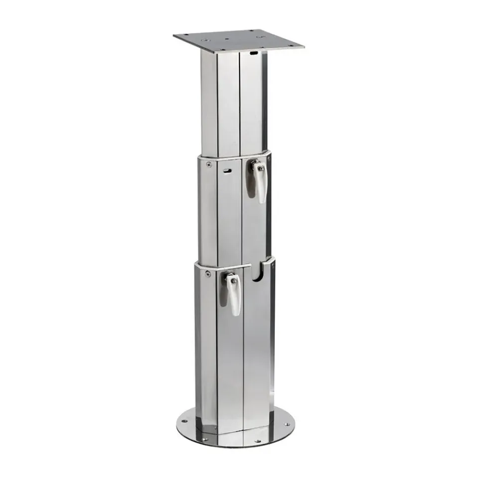 Osculati pied table télescopique inox 316 gaz