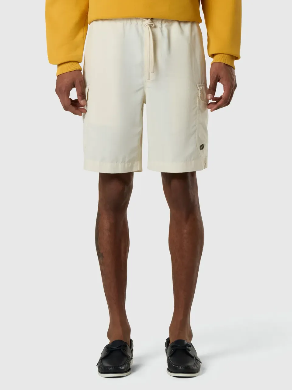 North Sails poplin short cargo léger homme navy