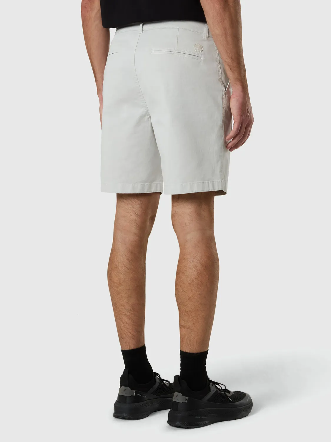 North Sails short chino gabardine stretch coton bio