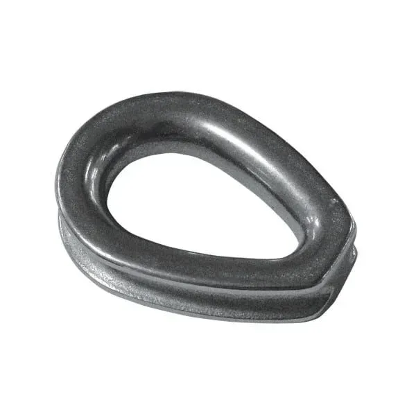 Ino-Block Cosse Cœur inox renforcée cordage 4 mm