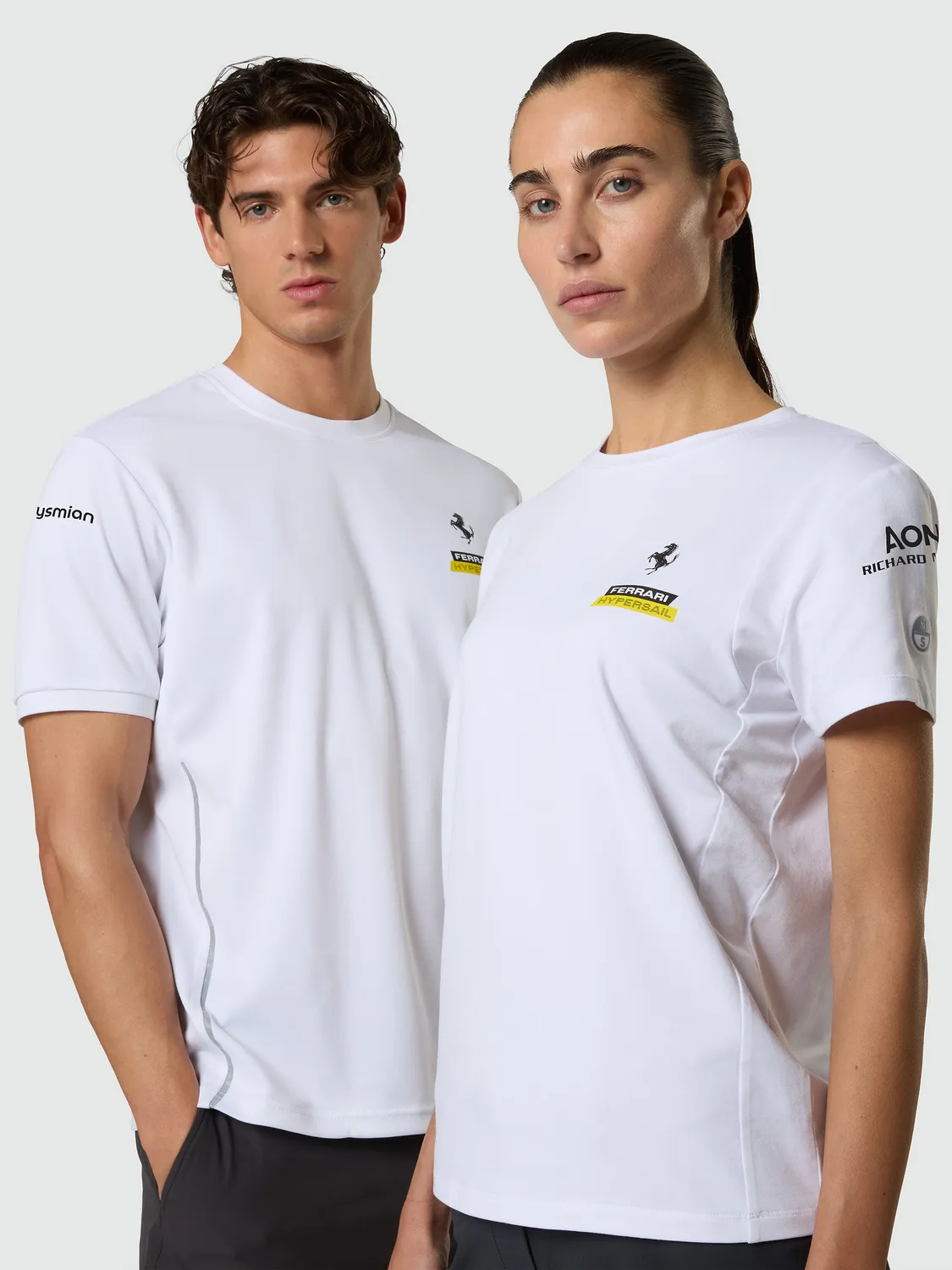 North Sails Ferrari Hypersail t-shirt homme blanc