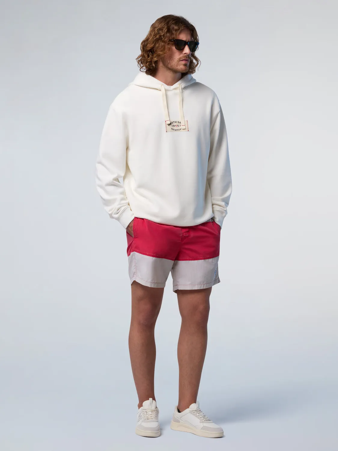 North Sails hoodie Newport patch coton bio