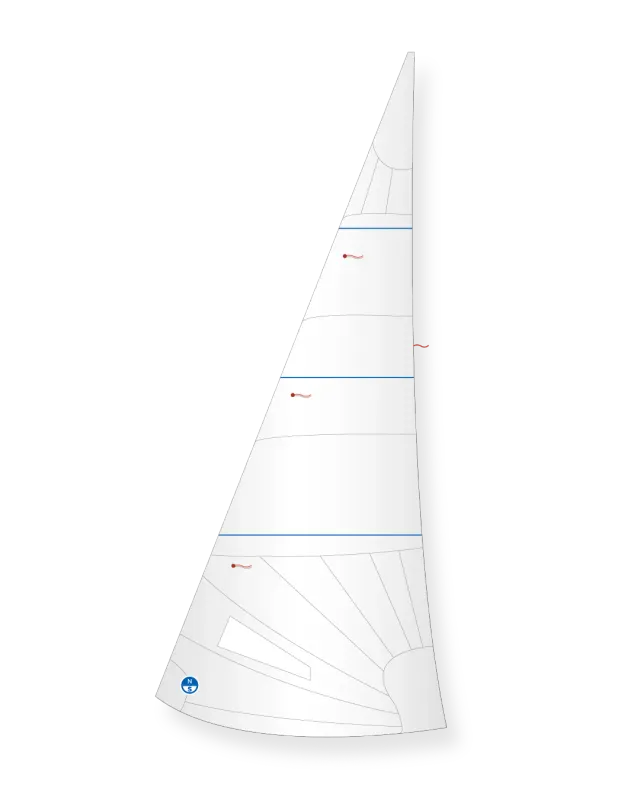North Sails Jeton JJ-2 foc radial polyester