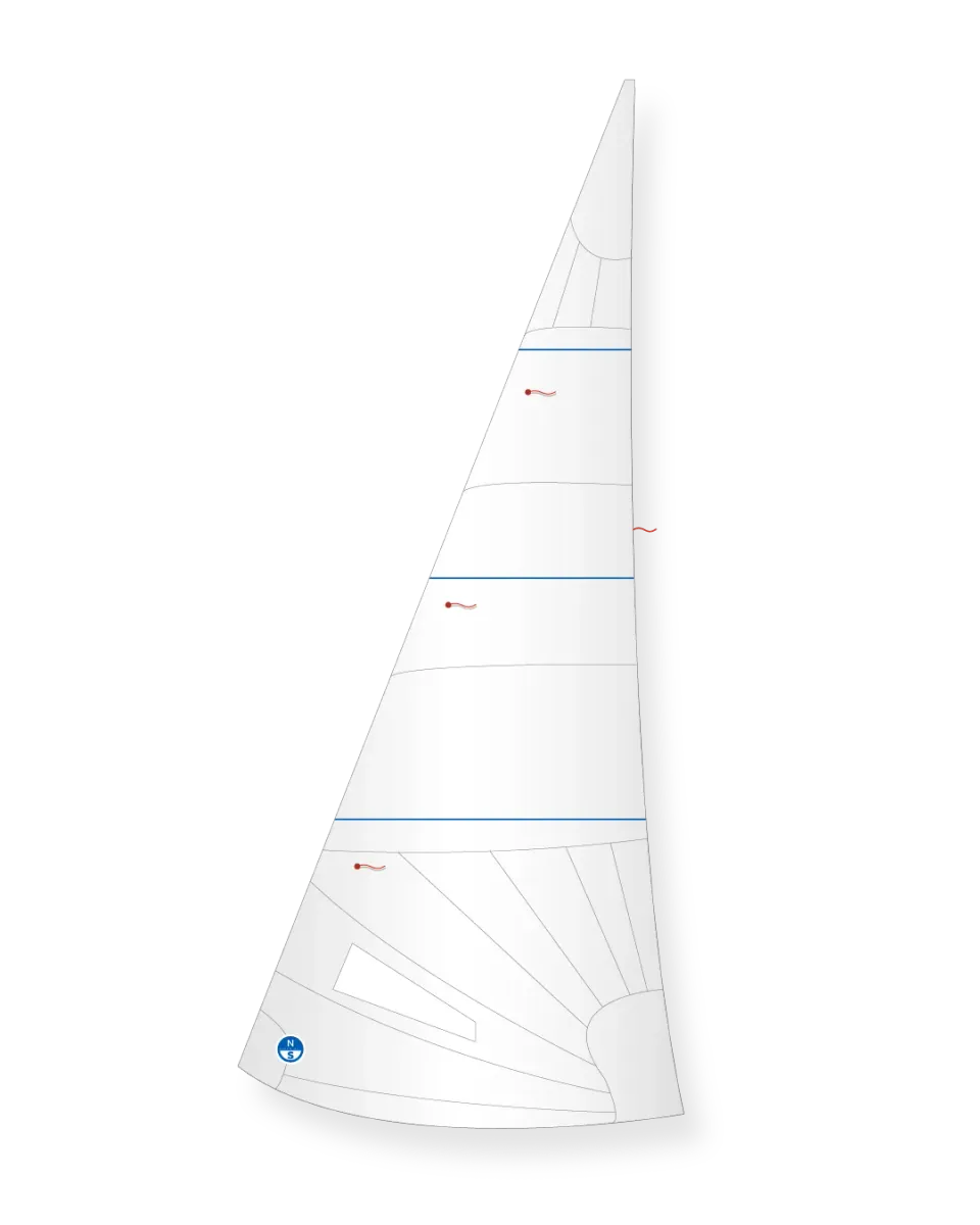 North Sails Jeton JJ-2 foc radial polyester