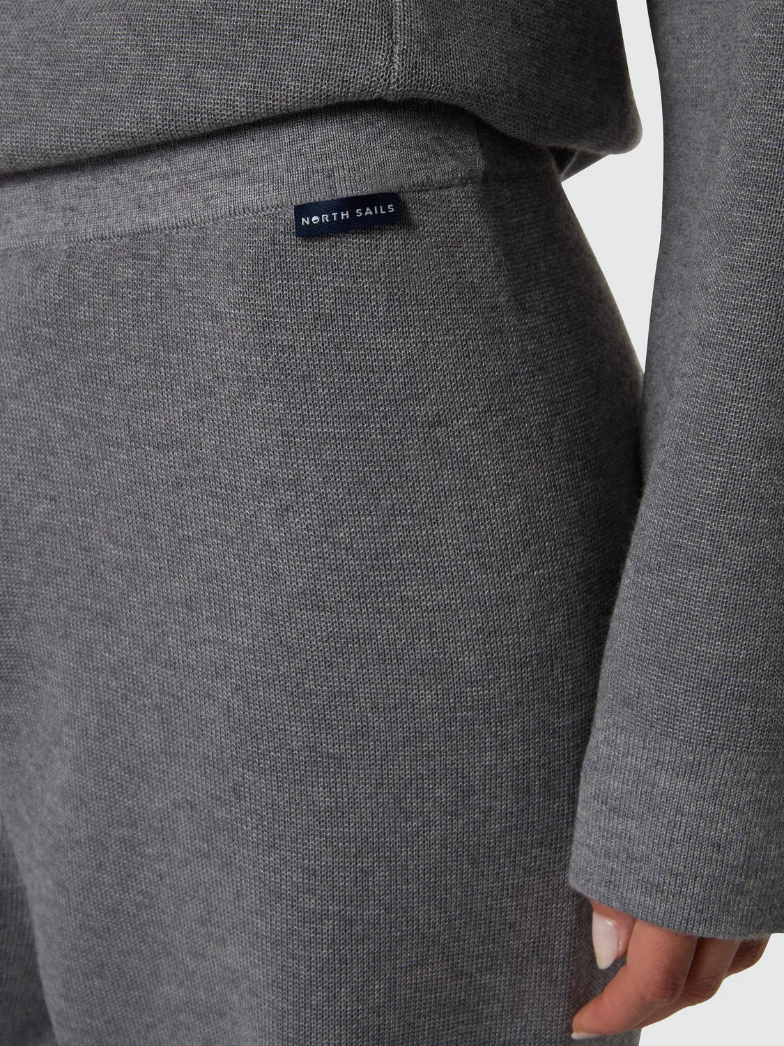 North Sails Milano pantalon maille femme gris