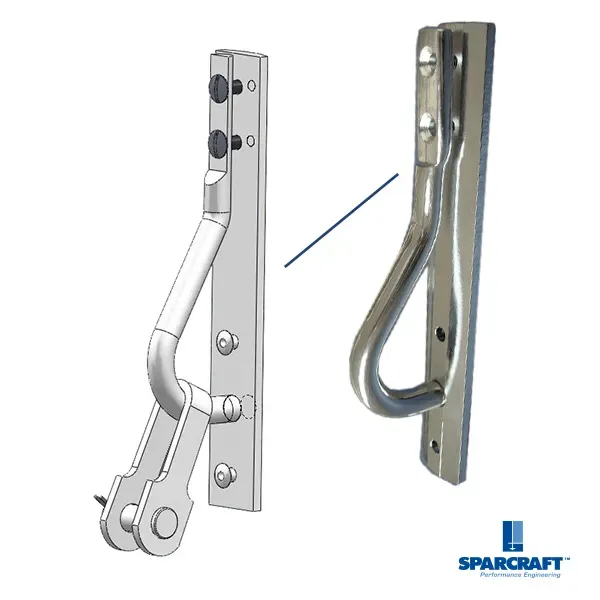 Sparcraft attache mât terminal œil câble Ø6-7 mm