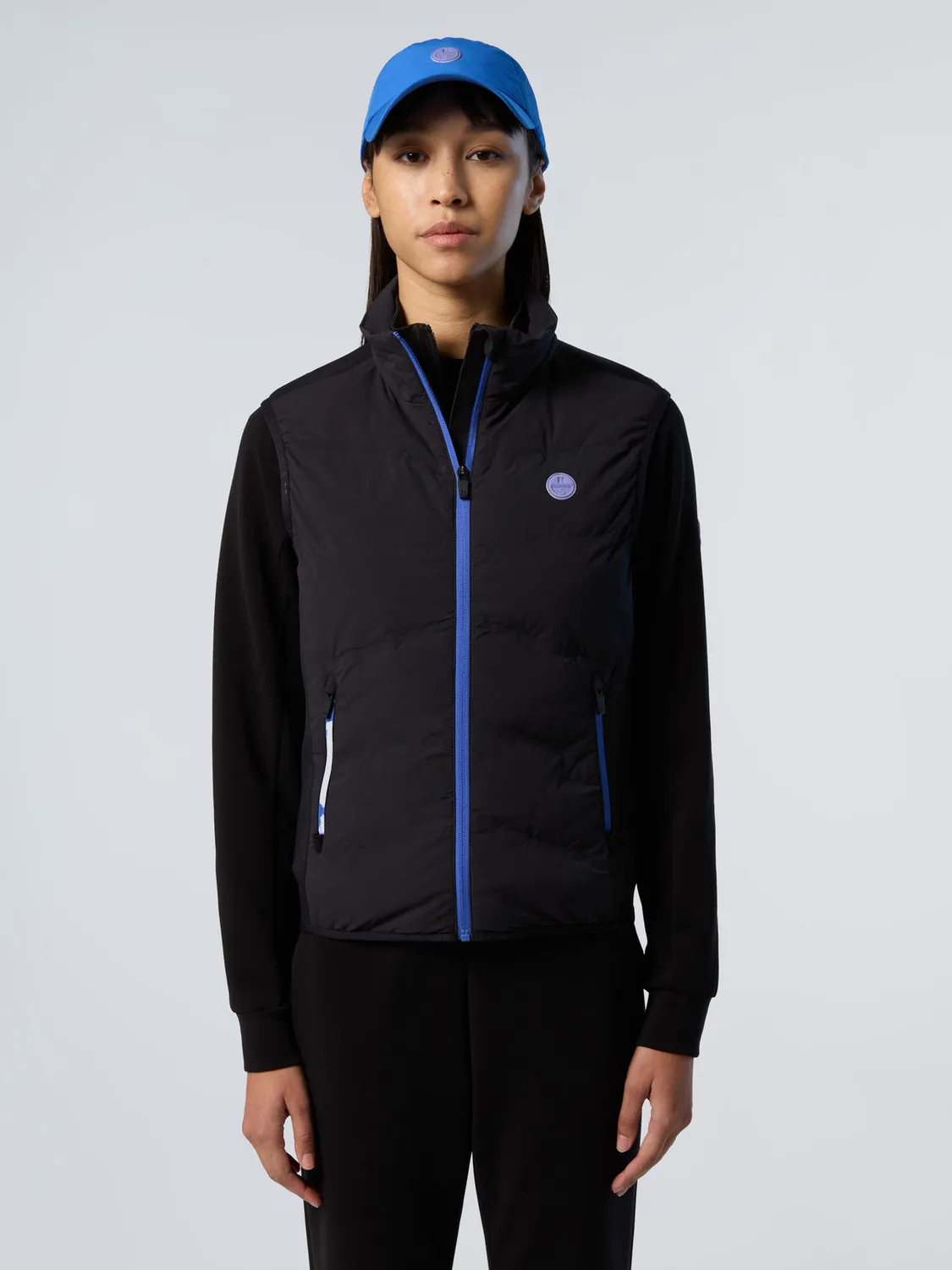 North Sails Hybrid gilet sans manches ripstop matelassé