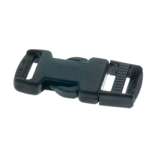 RWO R3272 boucle rapide sangle 20mm lot de 2 acétal noir
