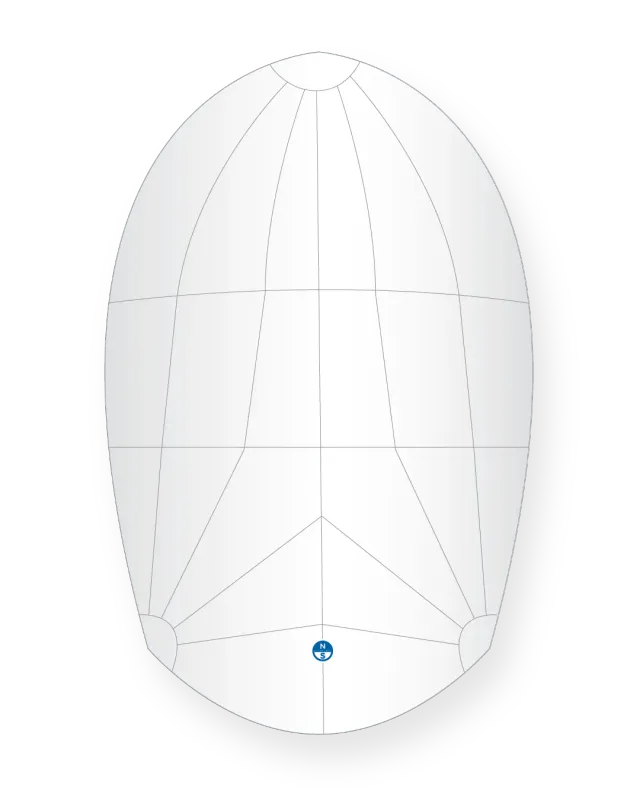 North Sails Catalina 22 Regatta spinnaker durable
