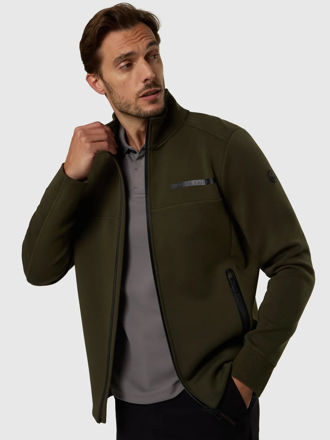 North Sails Scuba sweat zippé homme