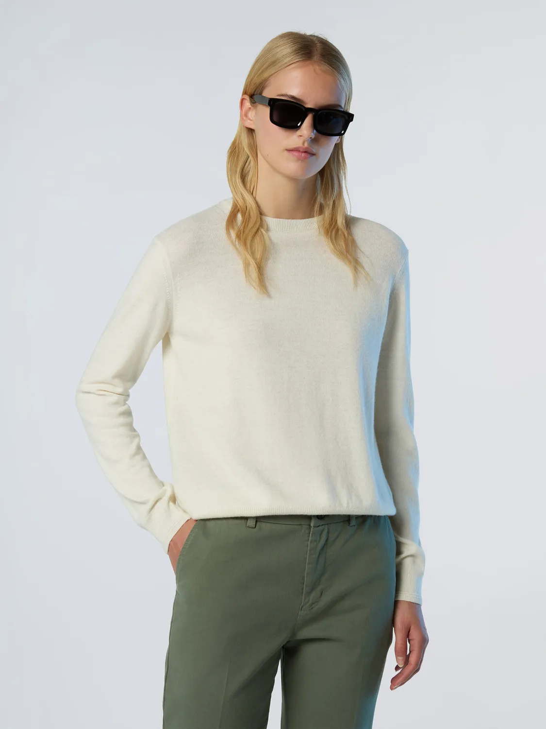 North Sails pull col rond cachemire doux homme