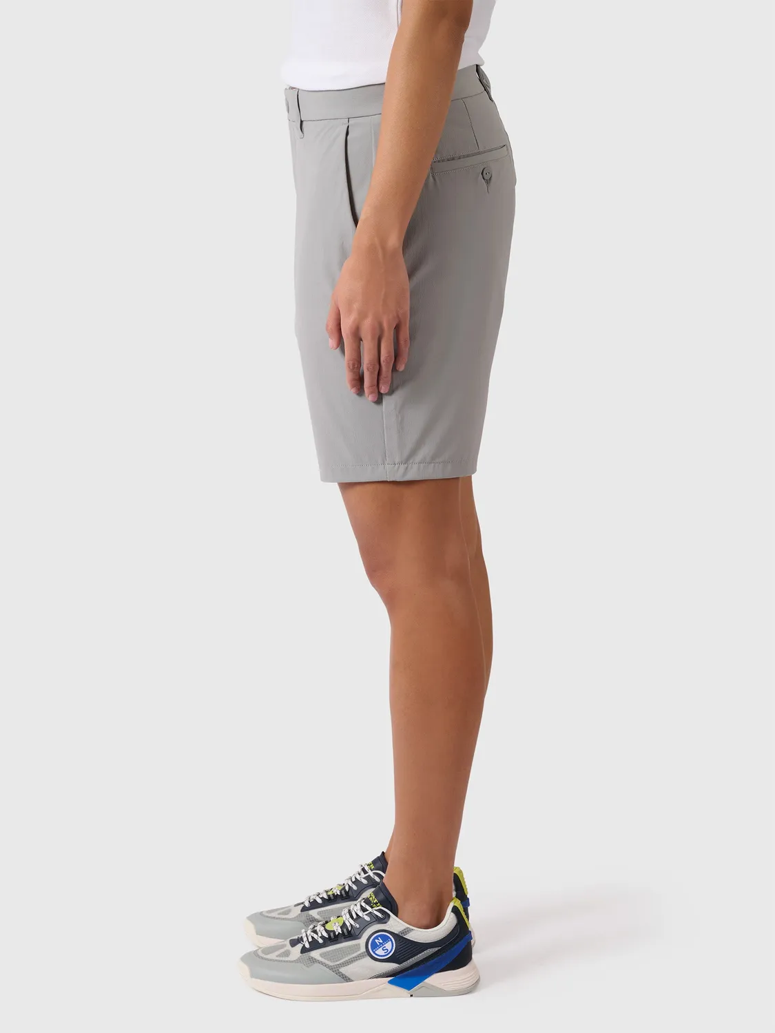 North Sails Tech Chino short femme bleu marine