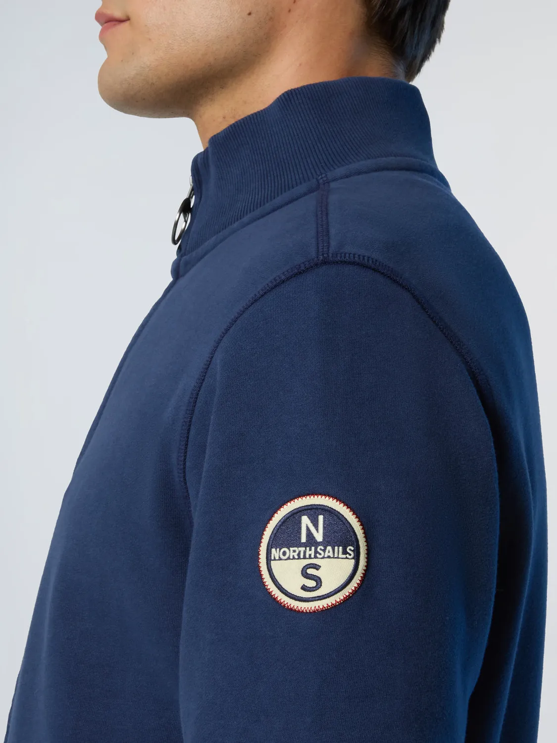 North Sails Archival sweat zippé coton bio