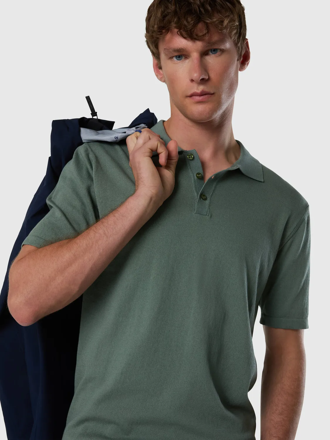 North Sails polo pima coton bio anti-bouloche