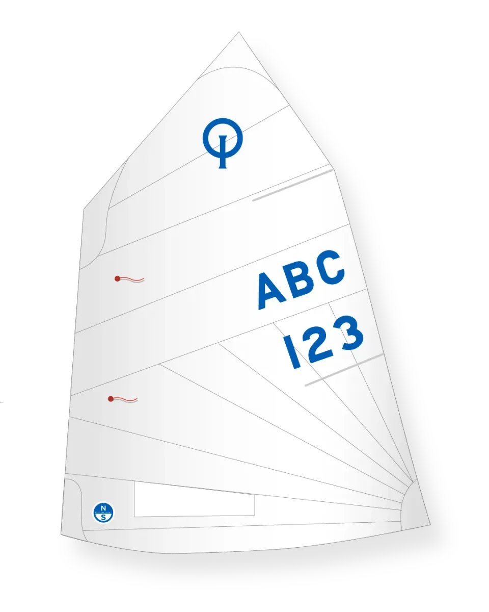 North Sails Optimist R-7 grand-voile radial +44 kg