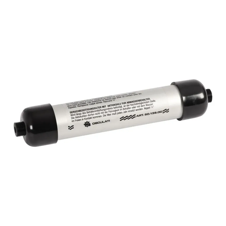 easysea Deodorsan filtre charbon eaux noires alu
