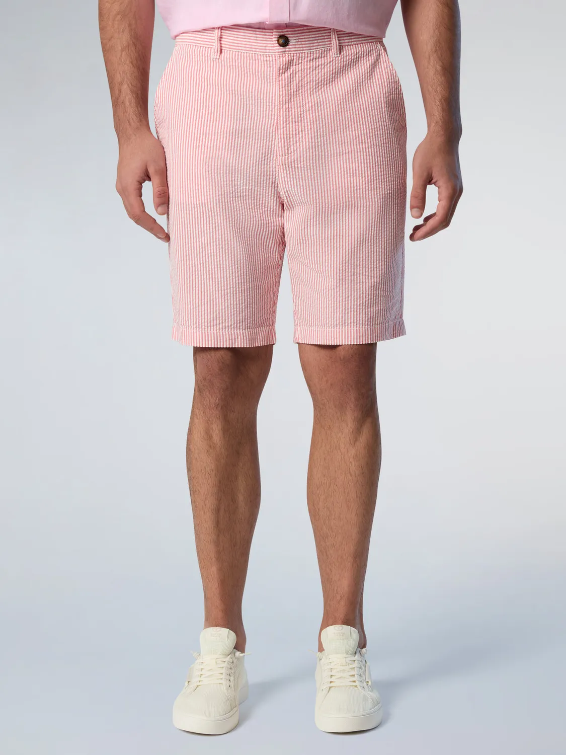 North Sails Freedom short chino seersucker coton bio