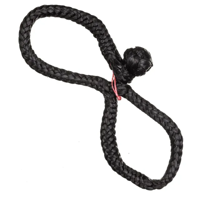 RWO R8959 Manille Textile Noire 5 mm