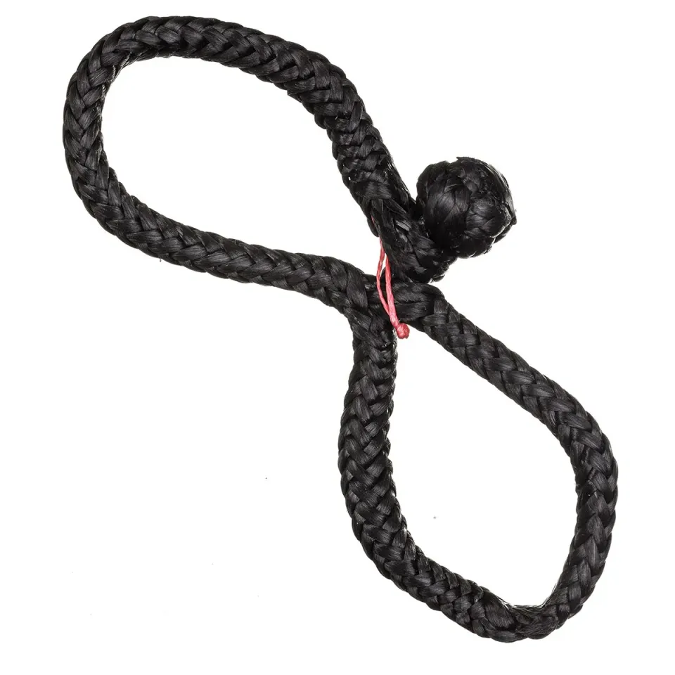 RWO R8959 Manille Textile Noire 5 mm