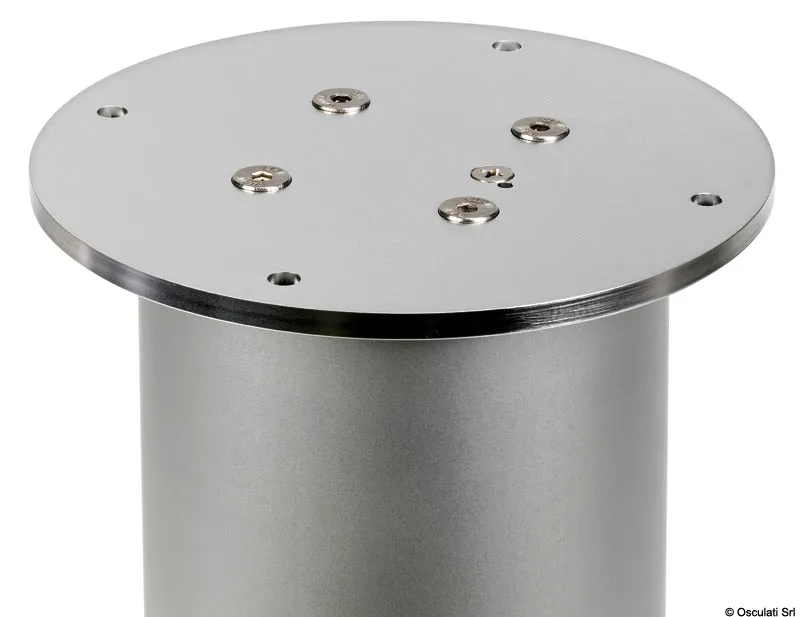 Osculati pied table électrique argent 12V 378-778mm