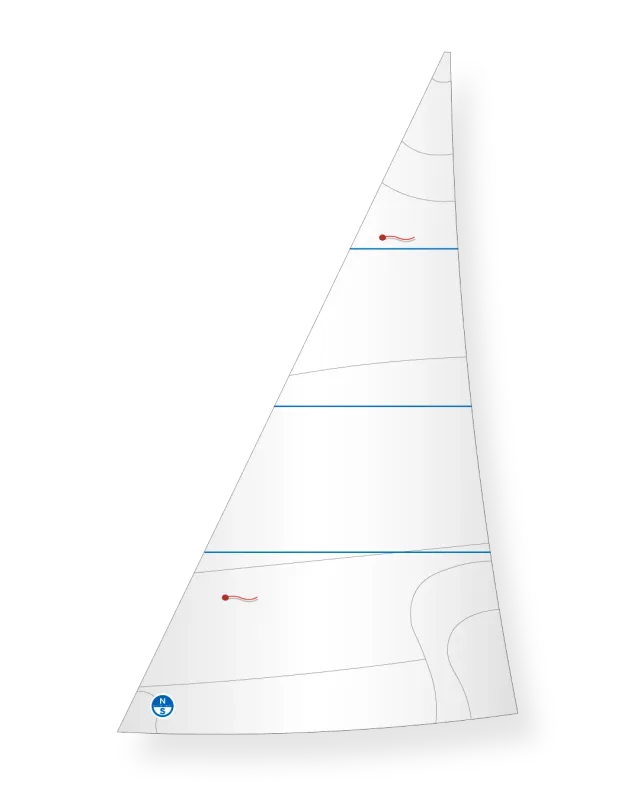 North Sails Rhodes 19 Sport foc Dacron lourd