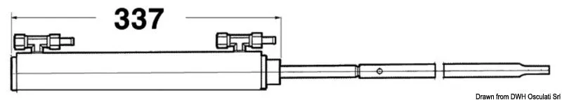 easysea Ultraflex UC 132-OBS vérin direction hydraulique