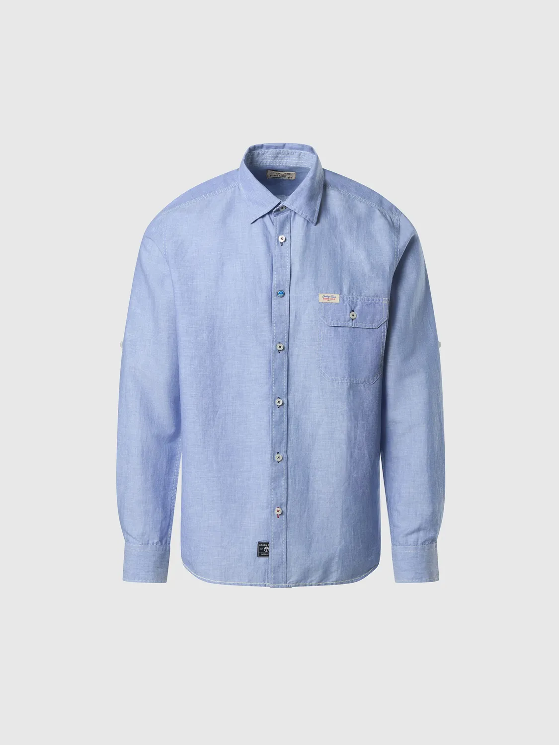 North Sails Archive chemise coton manches retroussées