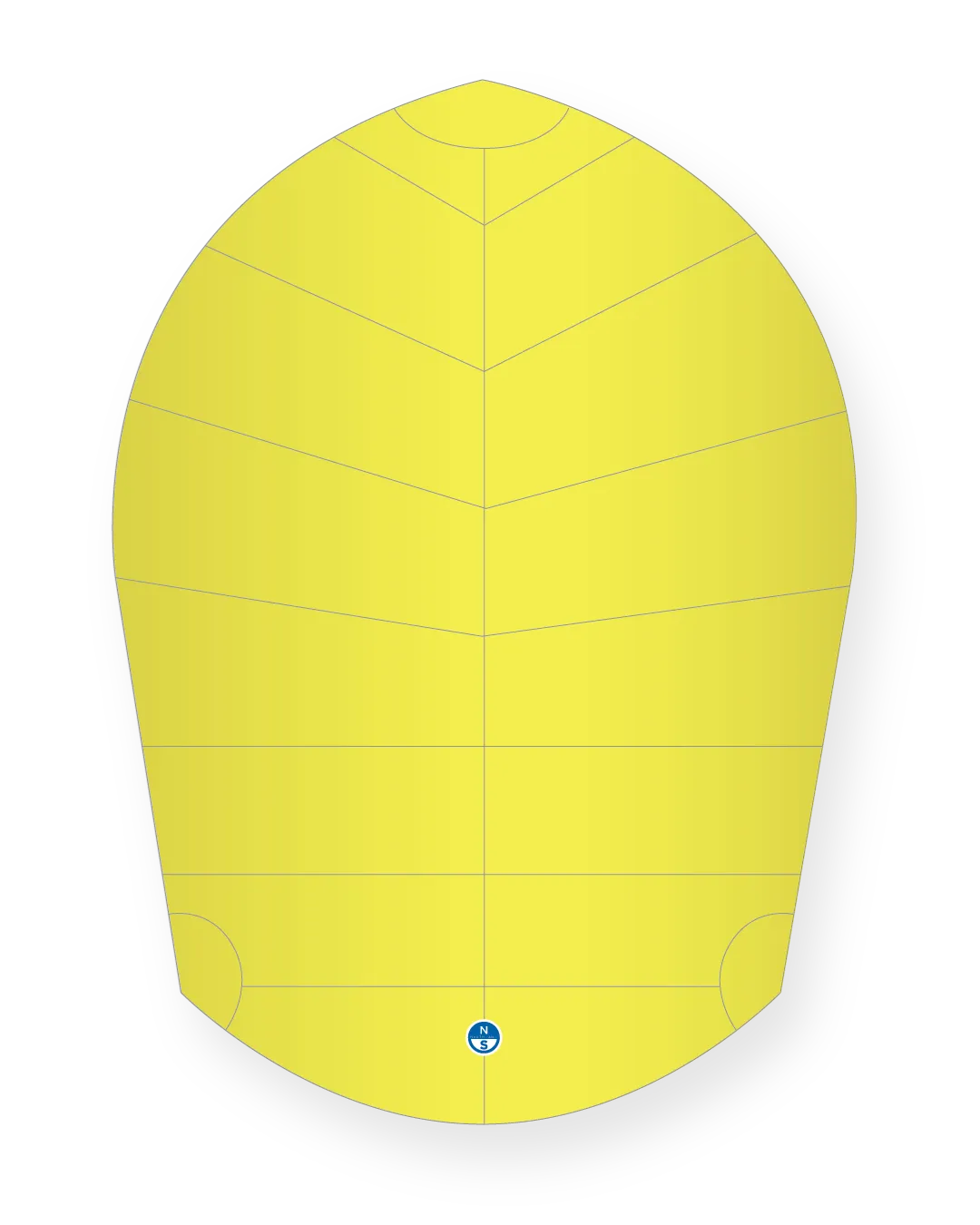 North Sails Thistle DSD spinnaker crosscut reaching