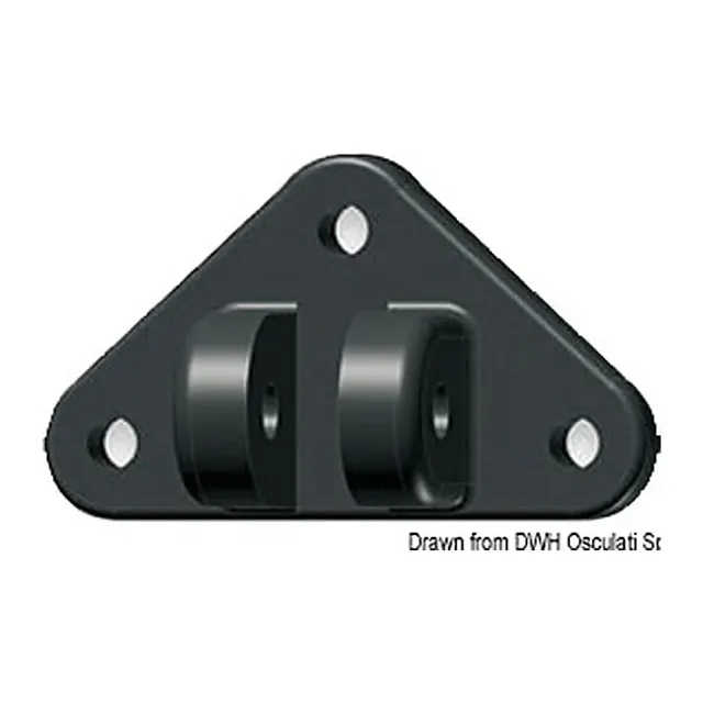 Lenco platine fixation vérin trim tabs inférieure