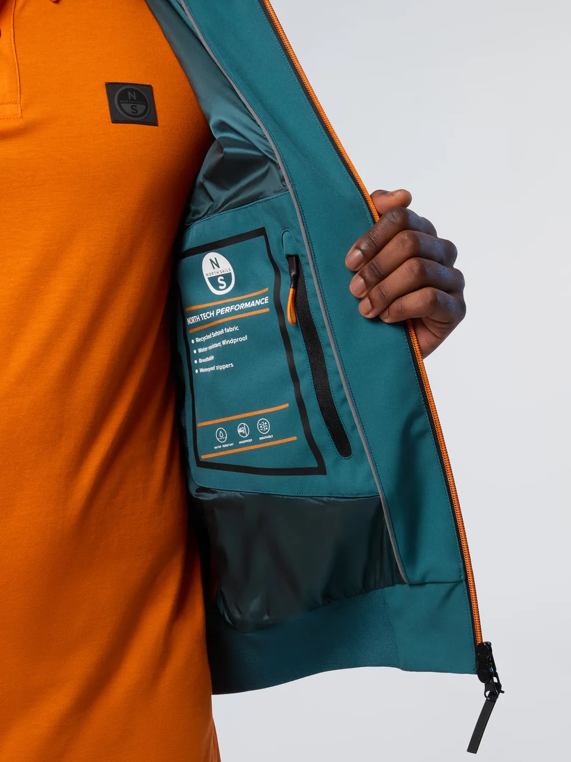 North Sails Storm veste Sailor softshell recyclée