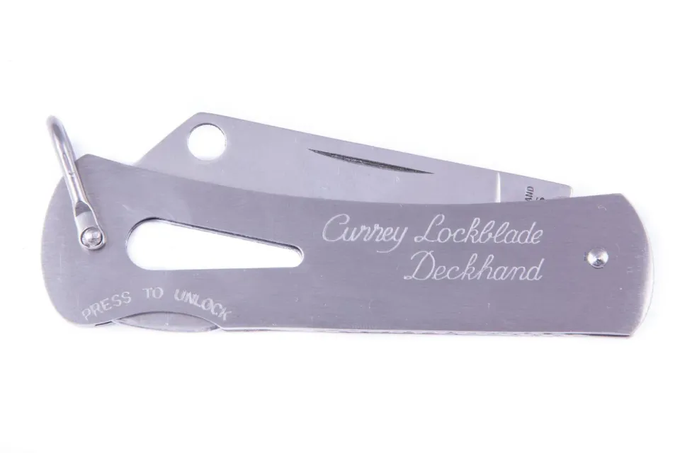 Sea Sure Deckhand 80 mm couteau marin inox sans dragonne
