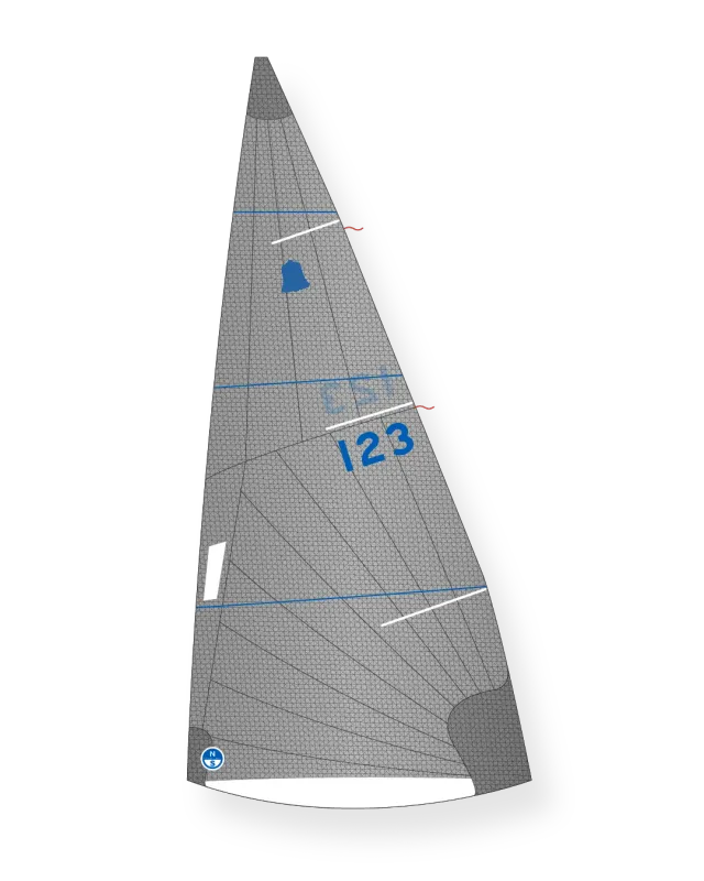 North Sails GP14 M-5 grand-voile radiale laminate
