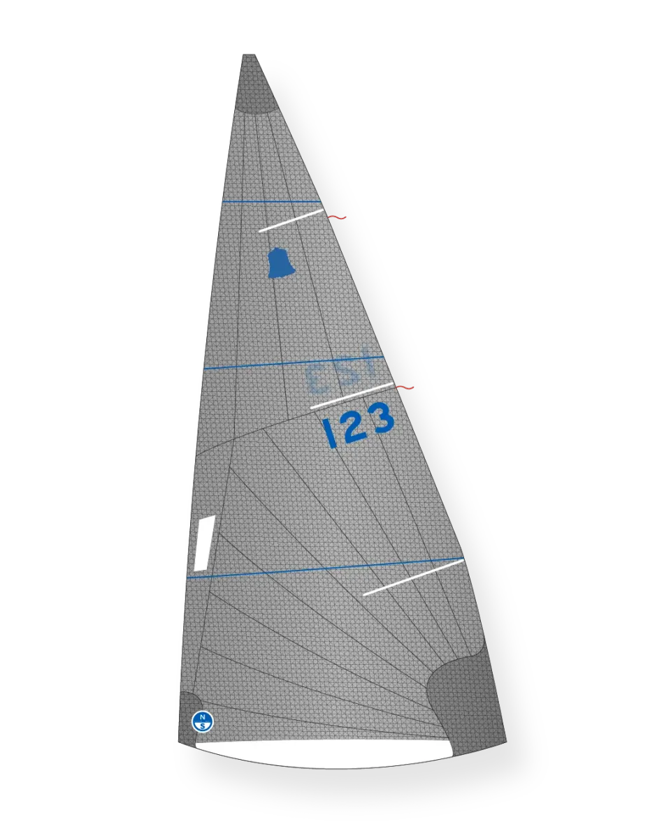 North Sails GP14 M-5 grand-voile radiale laminate