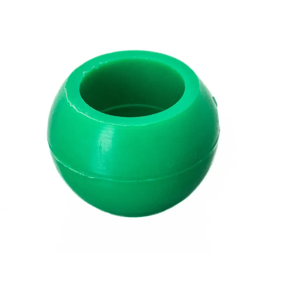 RWO R1904 boule d'arrêt verte cordage 4 mm lot 2