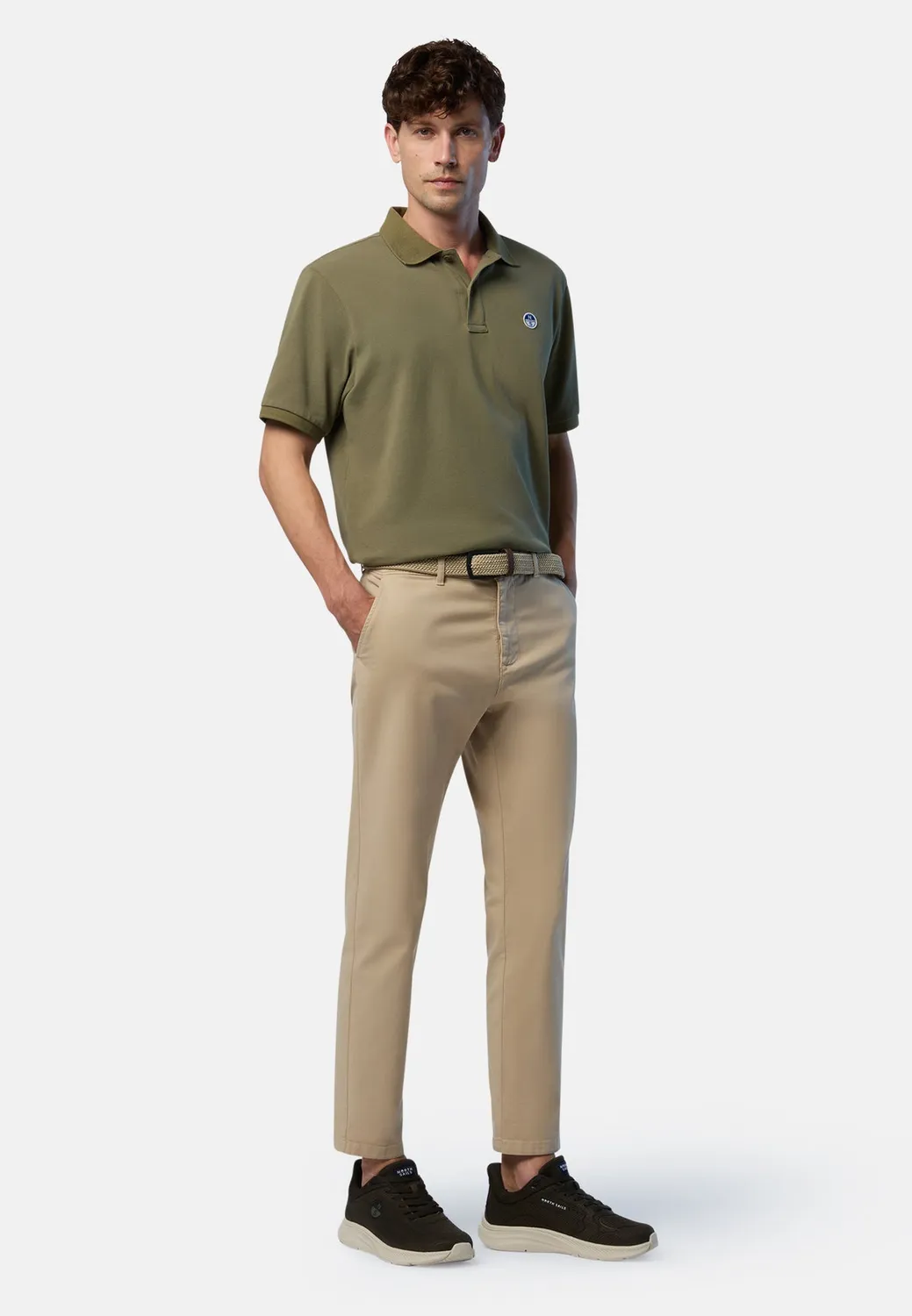 North Sails polo coton bio patch logo homme