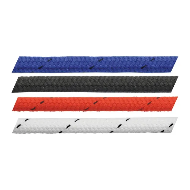 Marlow Mattbraid écoute polyester noir 6 mm 200 m