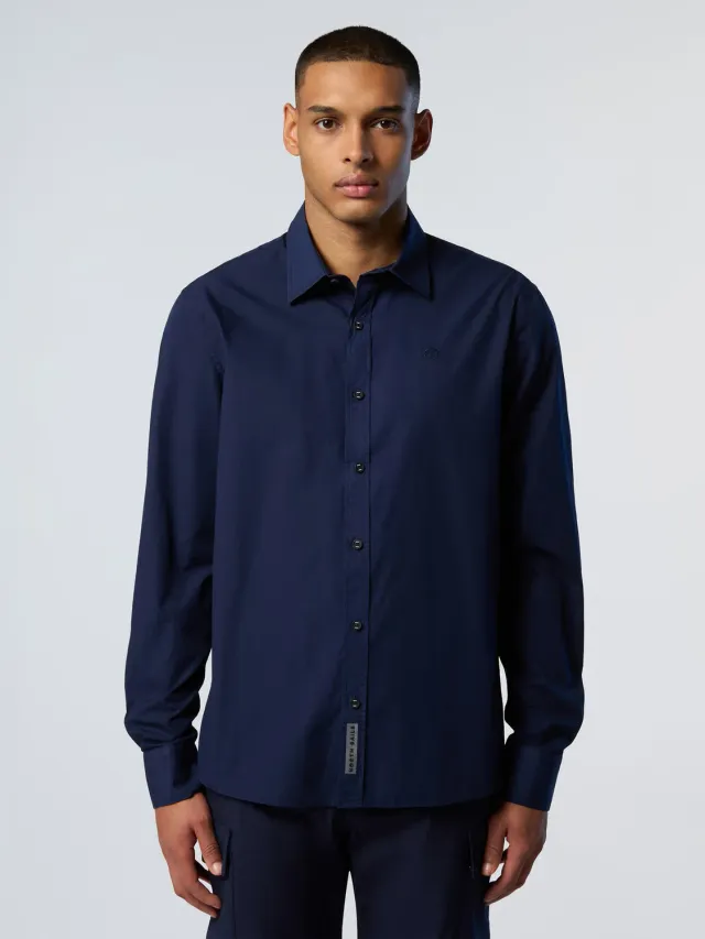 North Sails chemise twill léger coton manches longues