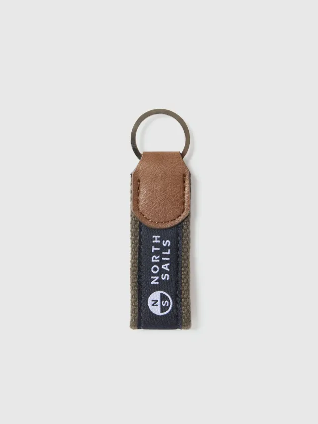 North Sails Logo Tape porte-clés Forest Night
