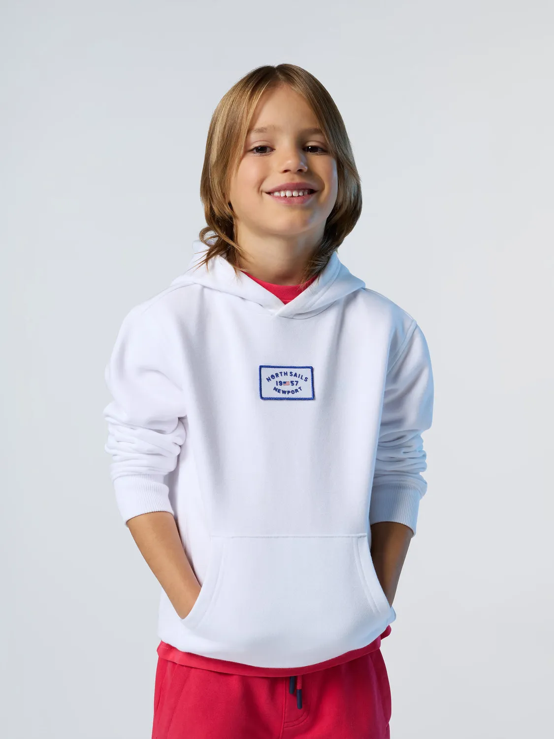 North Sails Newport hoodie coton bio capuche