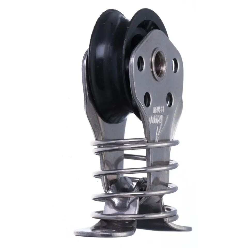 RWO R1801 poulie 25mm sur ressort inox