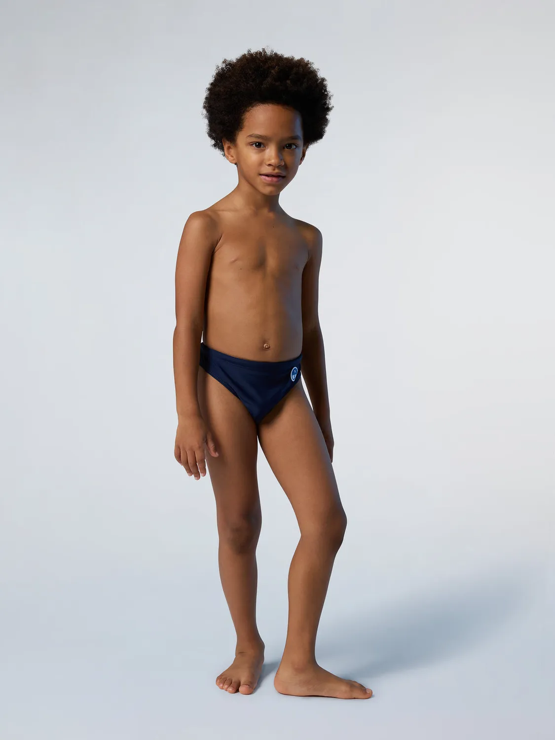 North Sails slip de bain stretch nylon recyclé logo