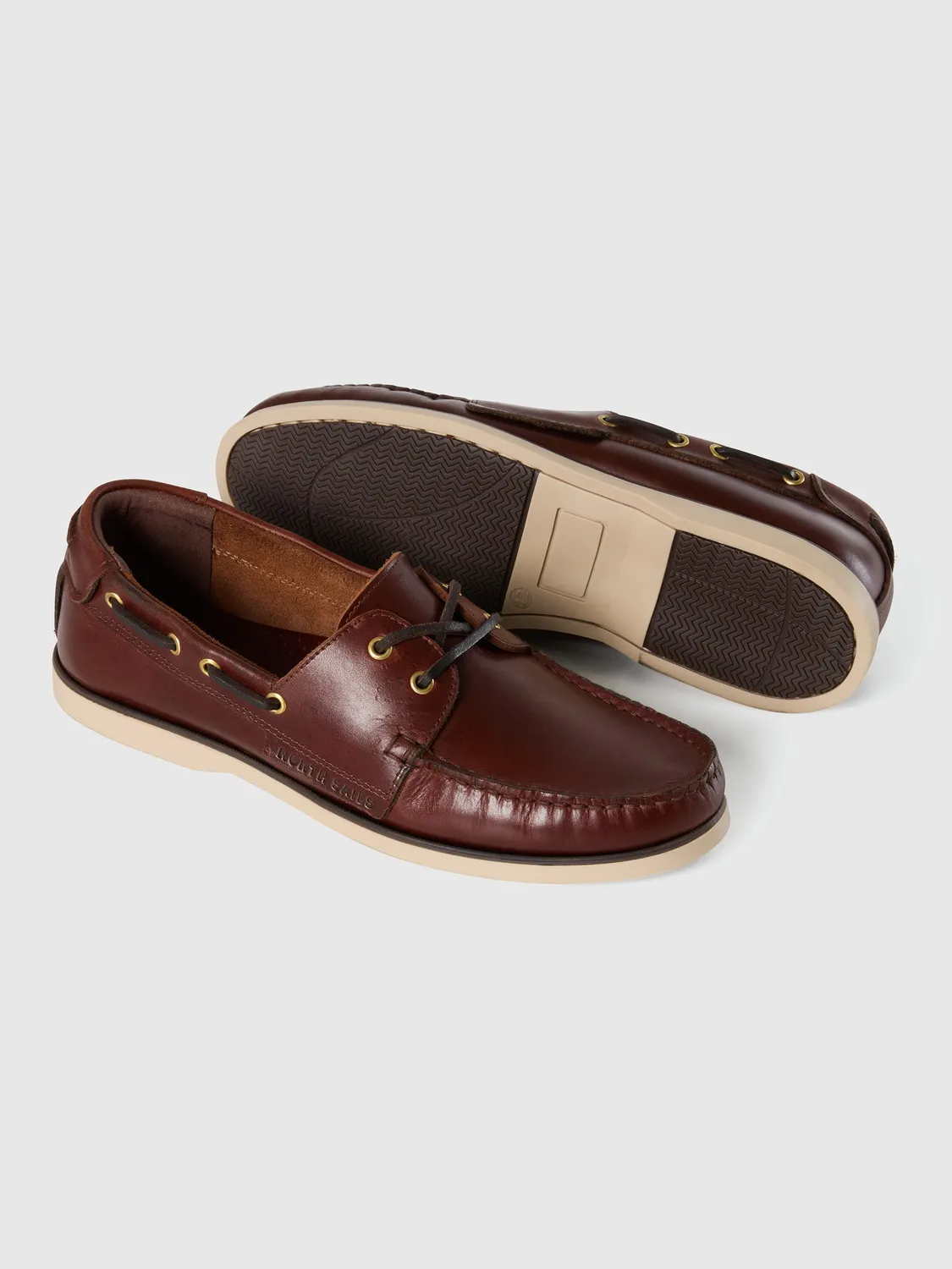 North Sails Leather chaussure bateau cuir homme