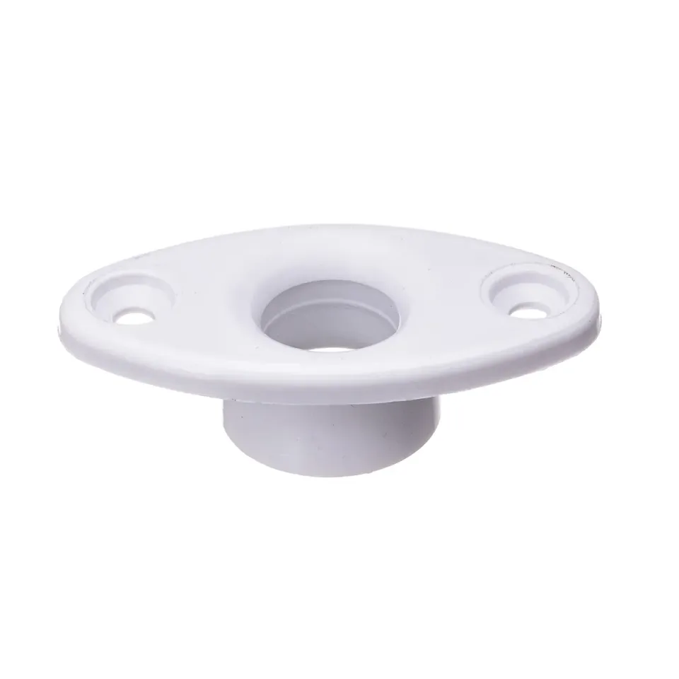 RWO R3110 passe-pont 9 mm blanc lot de 2