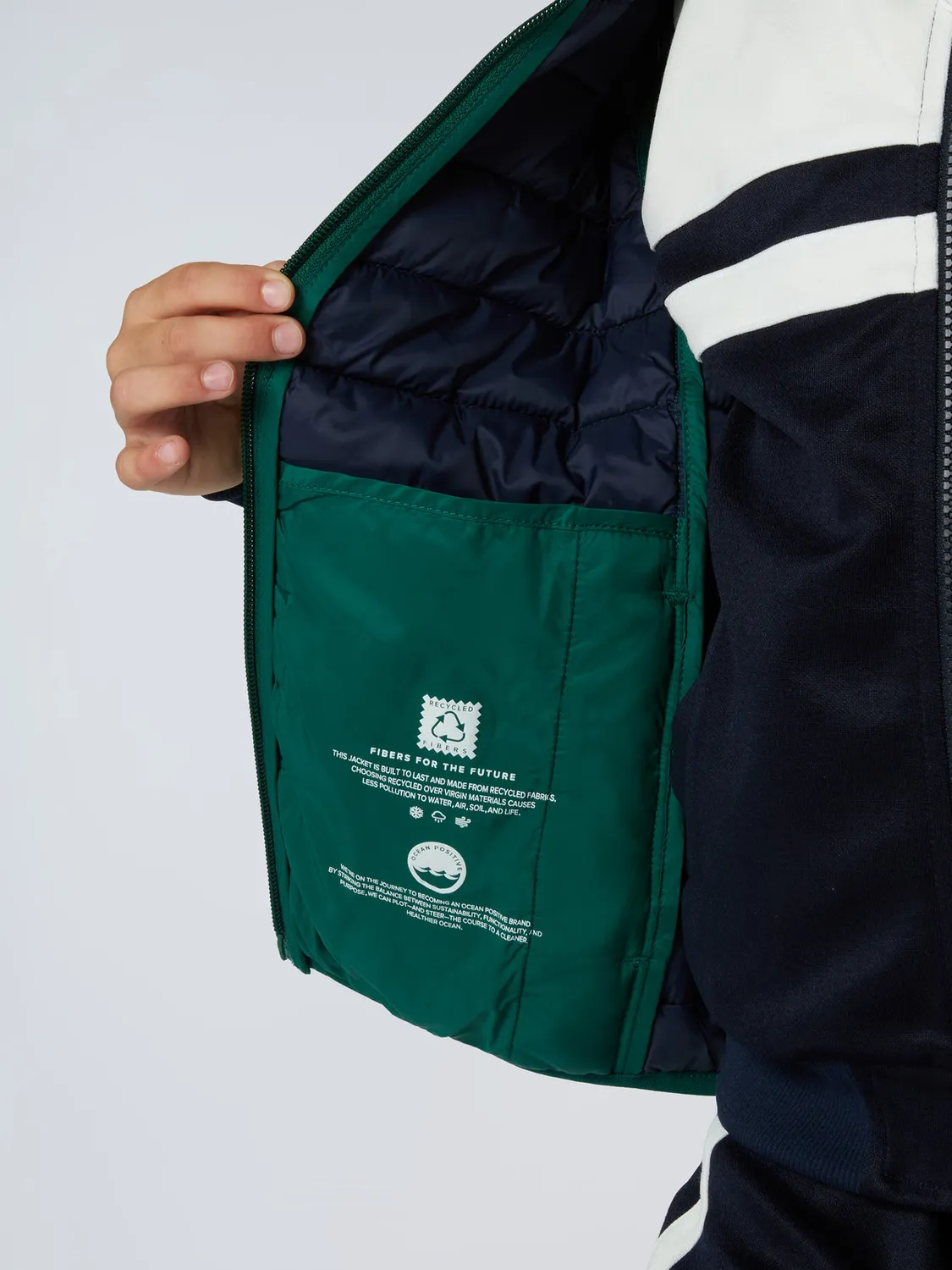 North Sails Explorer gilet enfant nylon recyclé