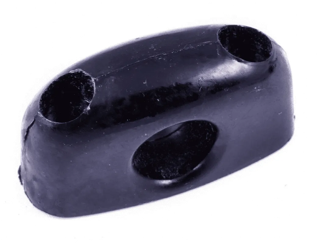 Sea Sure passe-fil nylon noir 9,6x22x3 mm