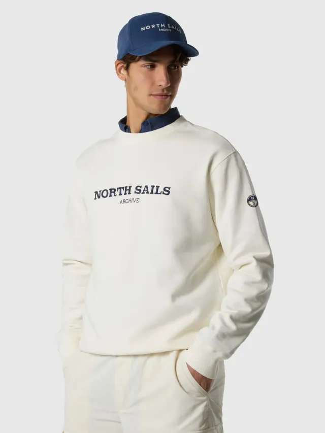North Sails Archive sweat molleton coton bio