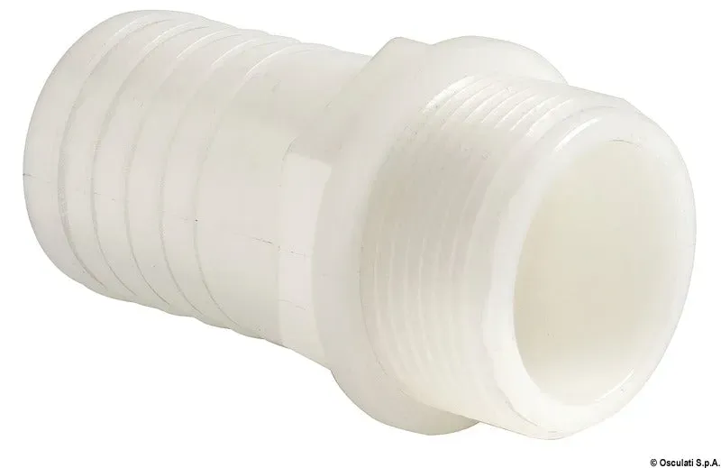 easysea Raccord tuyau 1"1/2 x 38 mm droit nylon lot 10
